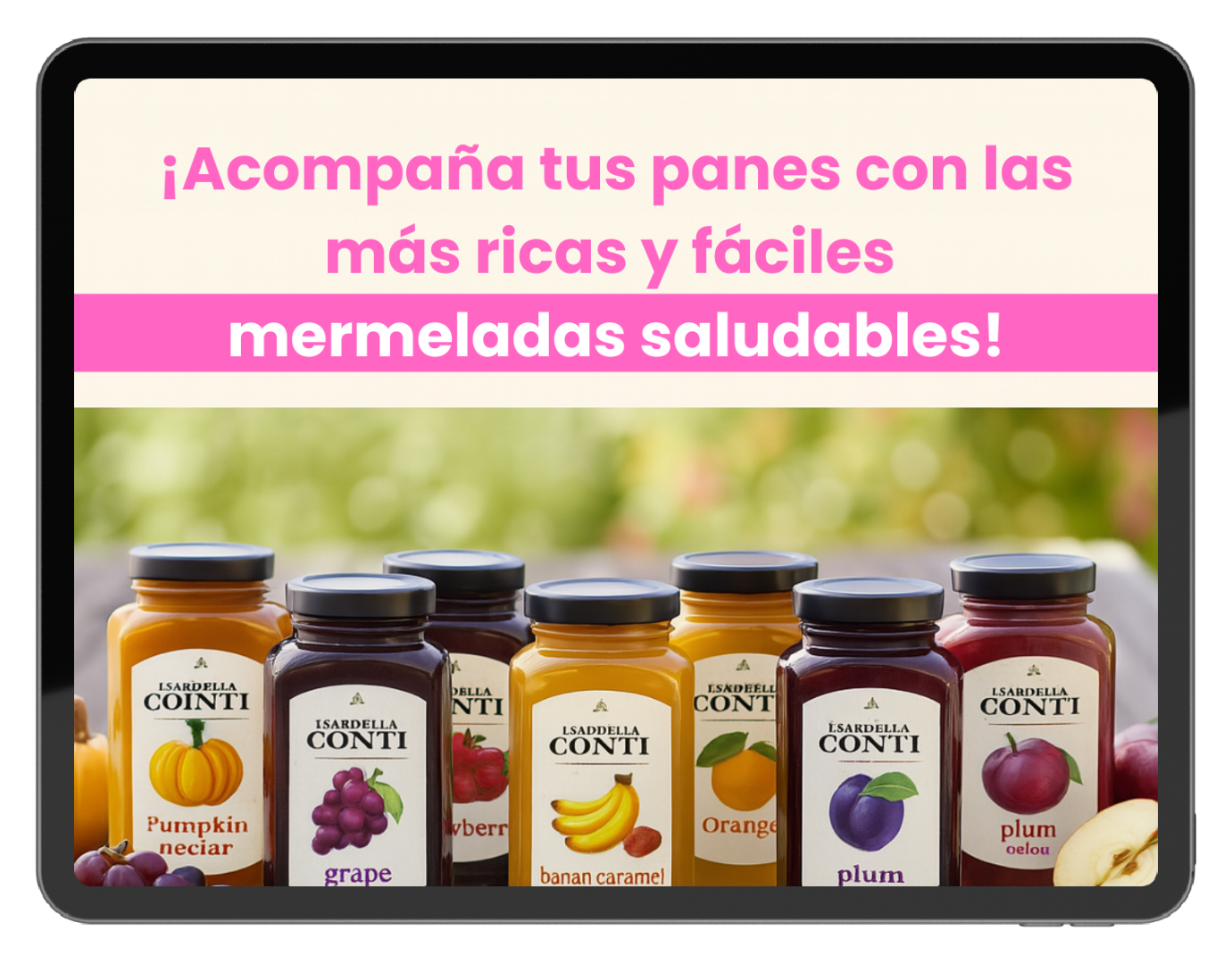 15 Mermeladas Fit