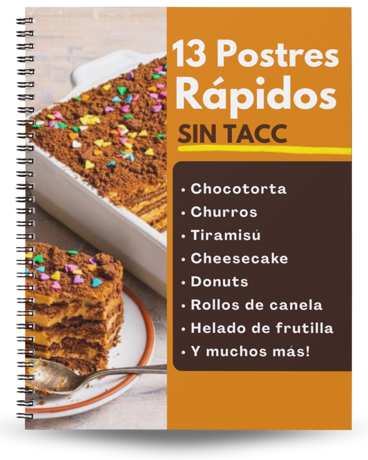 13 Postres Sin TACC