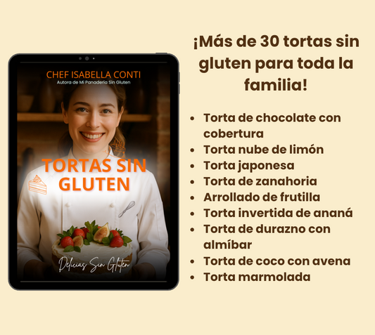 30 Tortas Sin Gluten